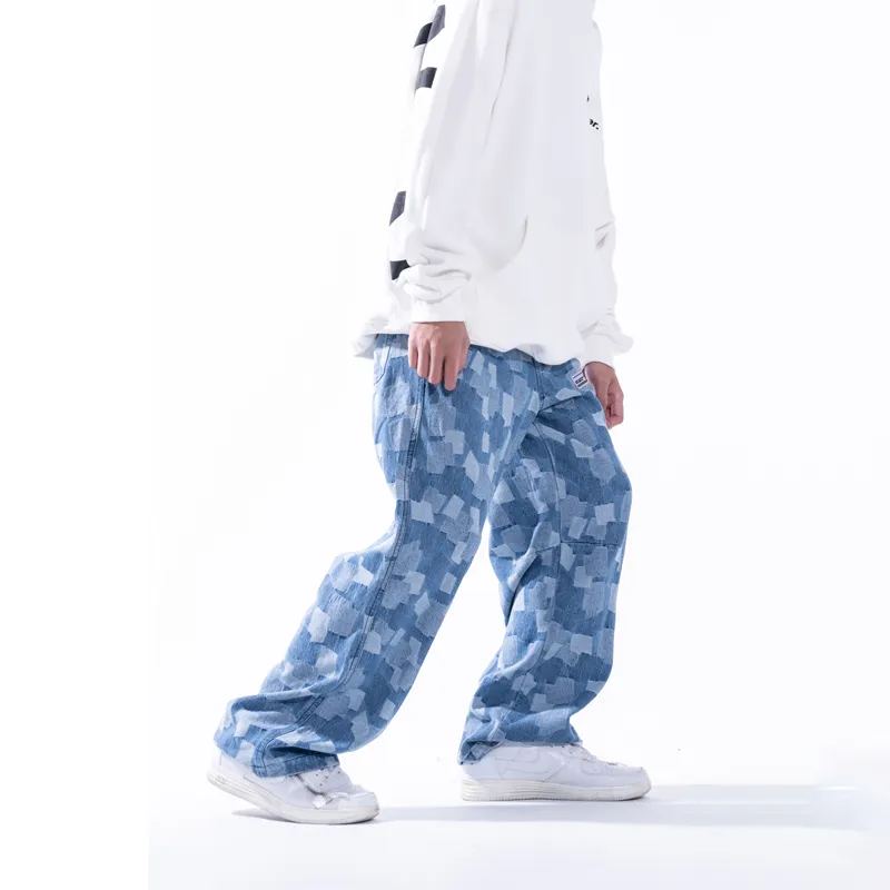 KILLWINNER Jeans Fall Unisex Blue-4
