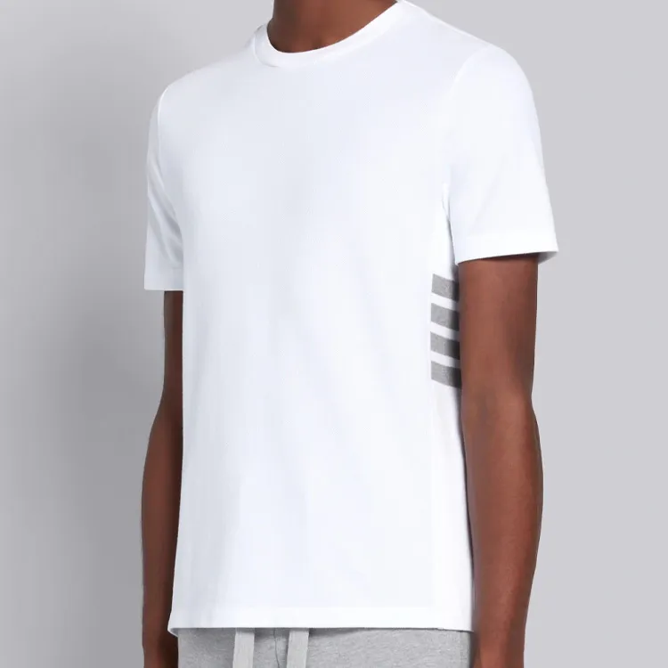 THOM BROWNE T Shirts Men White-3
