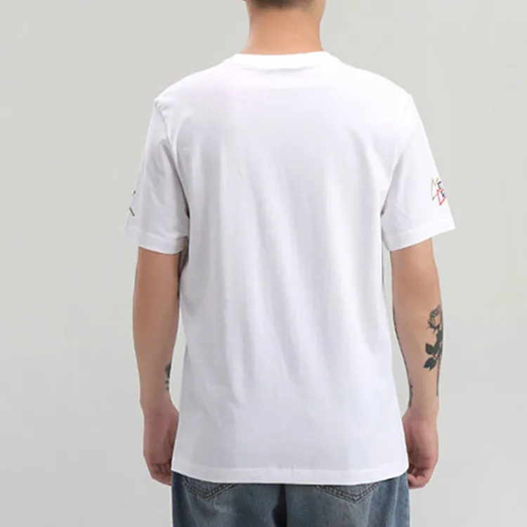 JORDAN T Shirts Men White/Metal Gold-4