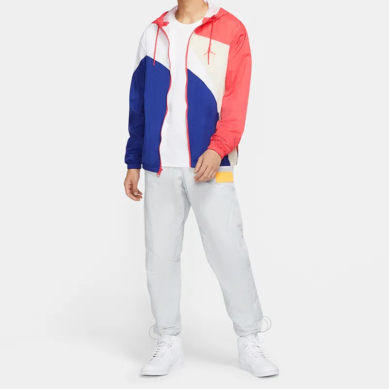 JORDAN Jumpman Jackets Men Multicolor Patchwork-4