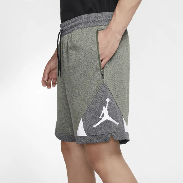Jordan Jumpman Diamond Casual Shorts Men Army Green-4