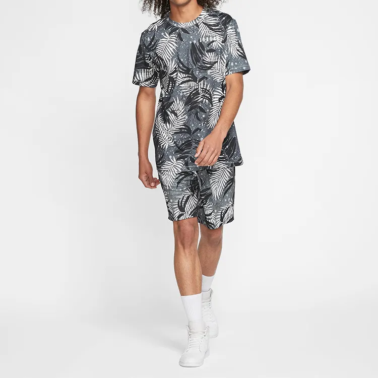 Jordan T Shirts Men Black-4