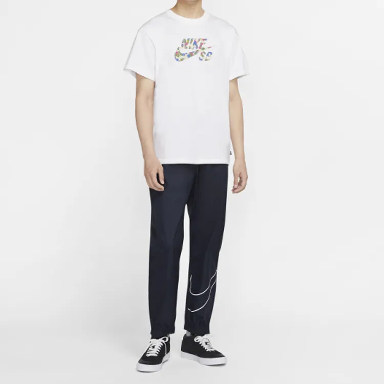 Nike Casual Pants Men Dark Blue Black-3