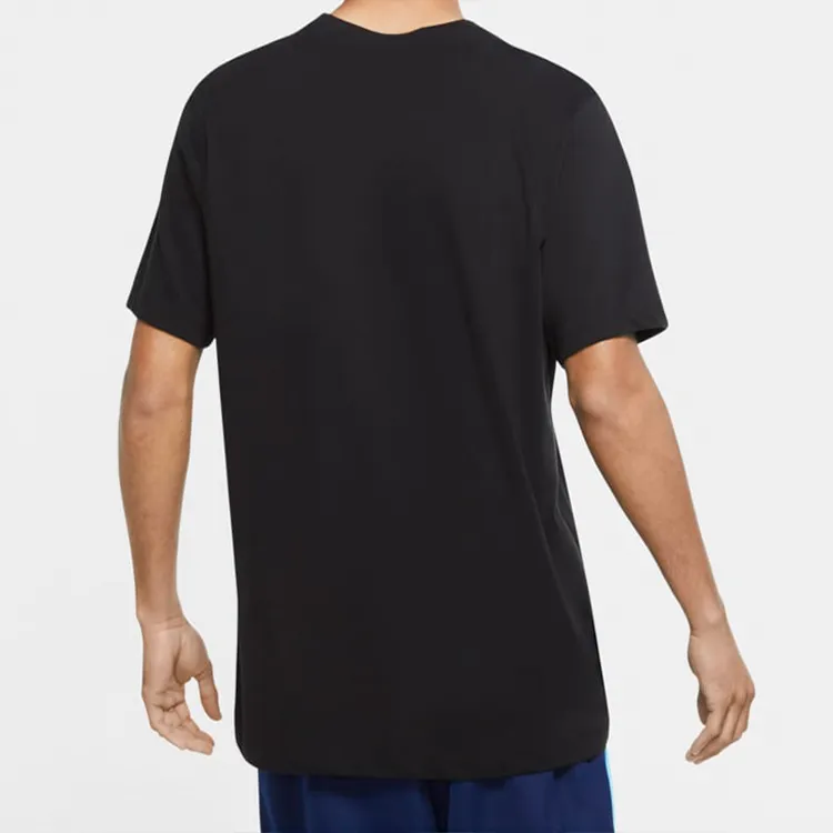 Nike T Shirts Men Black-4