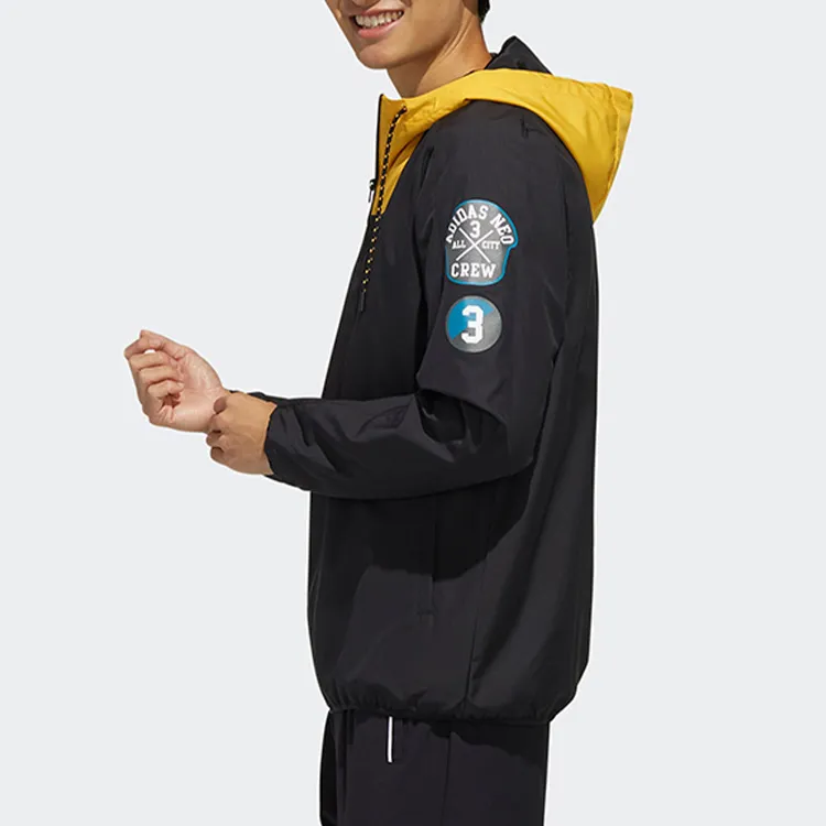 Adidas Neo Jackets Men Black-5