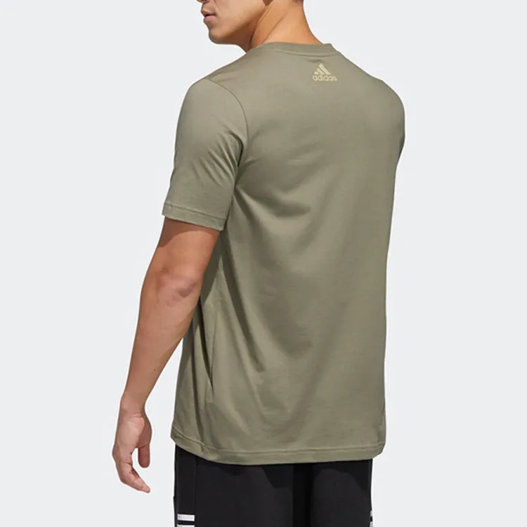 Adidas T Shirt Men's Ruined Green-3