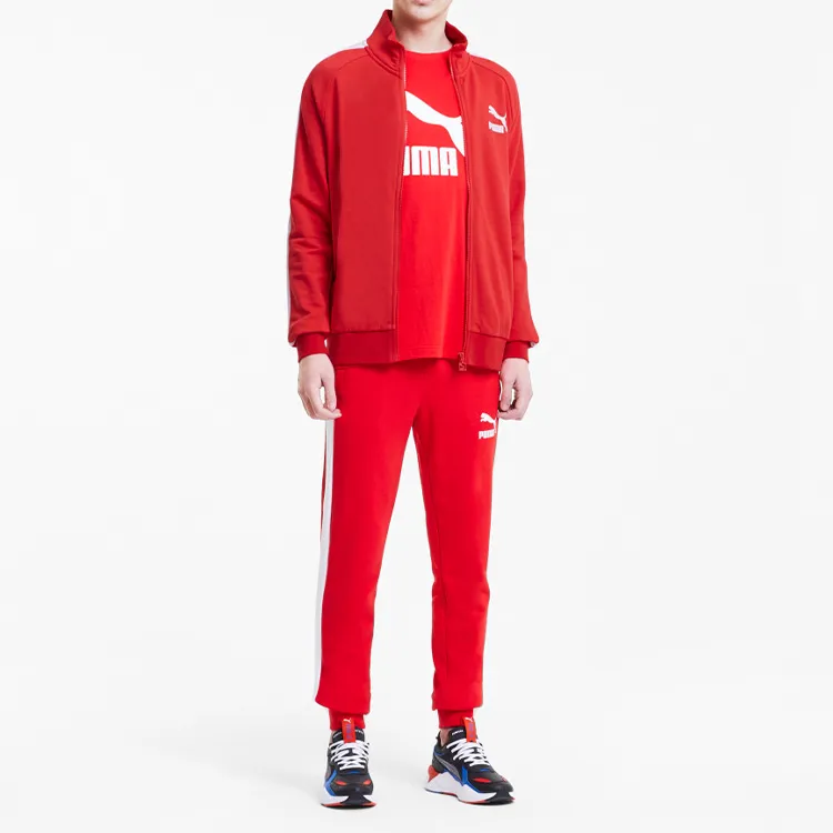 PUMA ICONIC T7 Jackets Men Bright Red-2
