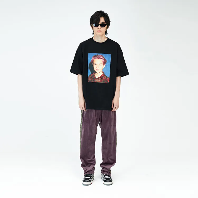 MODITEC Straight Casual Pants Unisex Purple-2