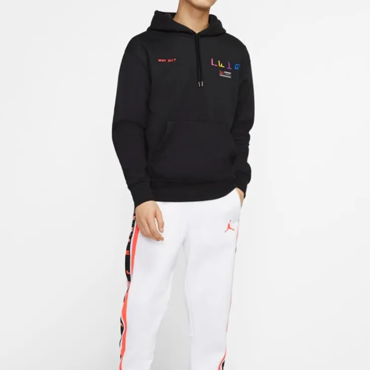 Jordan Russell Westbrook X Jordan Sweatshirts Men Black-3