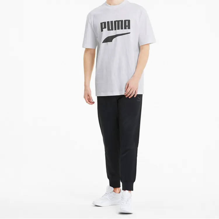 PUMA PRINTING CASUAL T-Shirts Men White-2