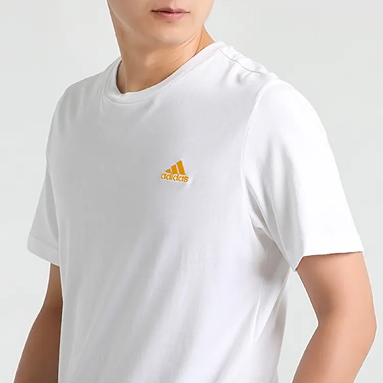 Adidas T Shirts Men White-4