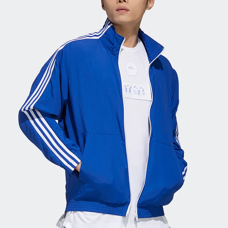 Adidas Originals Jackets Men Royal Blue-4