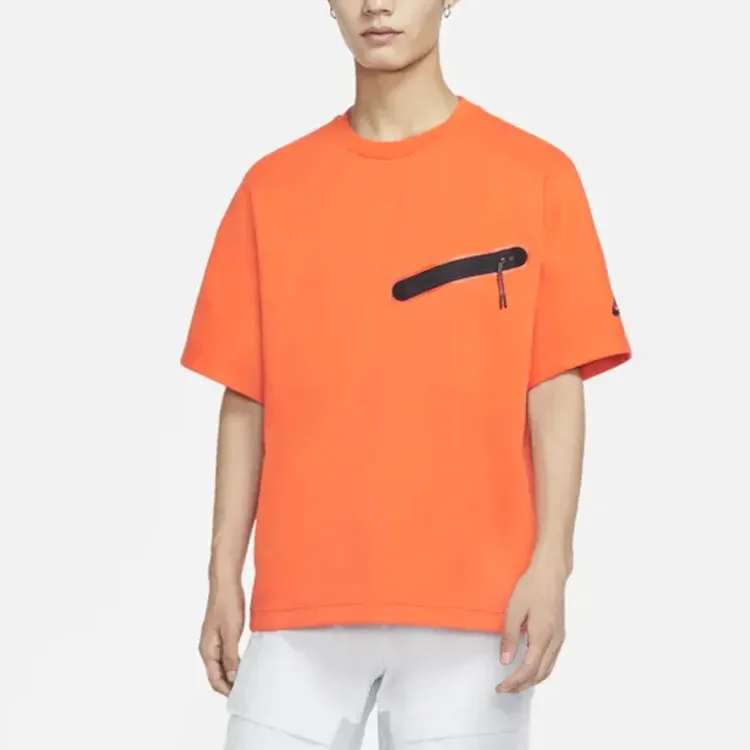 Nike T Shirt Men's Electronic Orange-4