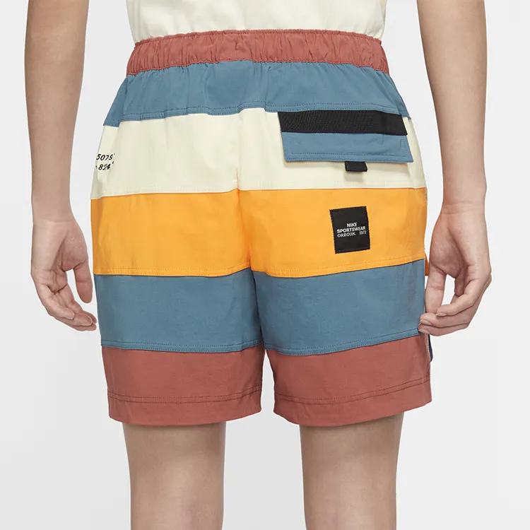 Nike Casual Shorts Men Earth Rock Red-4