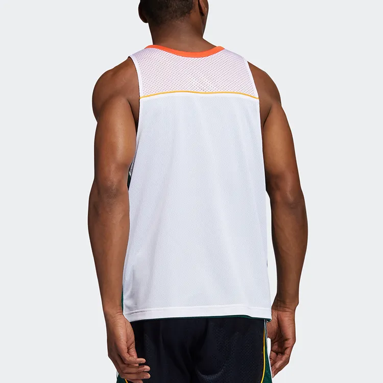 Adidas Basketball Jerseys Men White-5