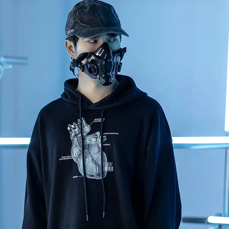 ENSHADOWER Sweatshirts Men Black-3