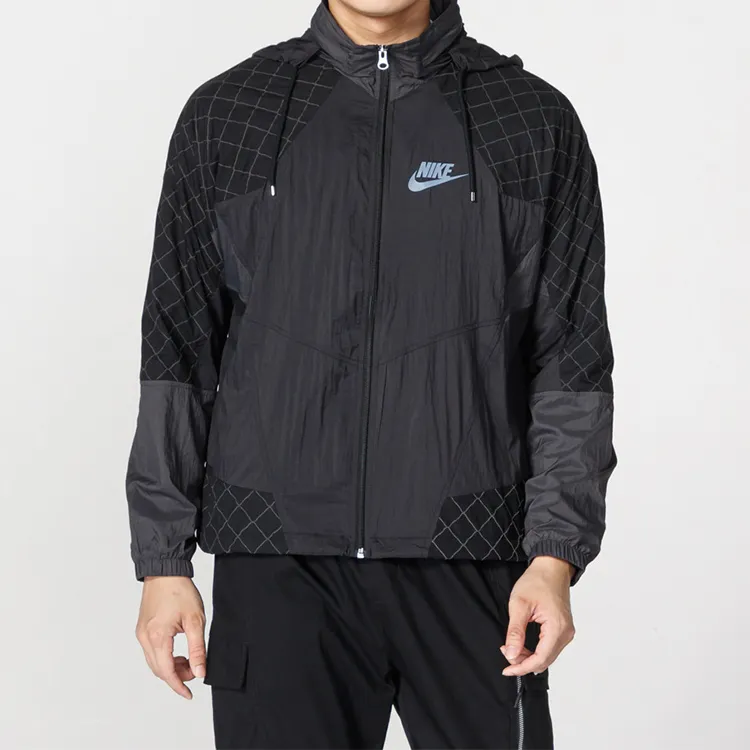 Nike Jackets Men Black-2