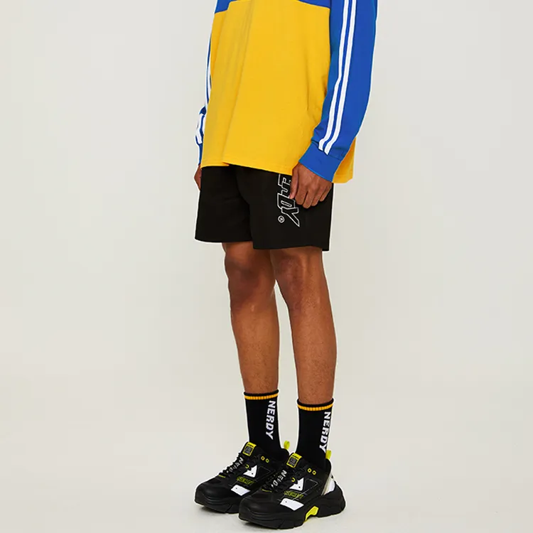 NERDY Loose Fit Shorts Men's Black-2