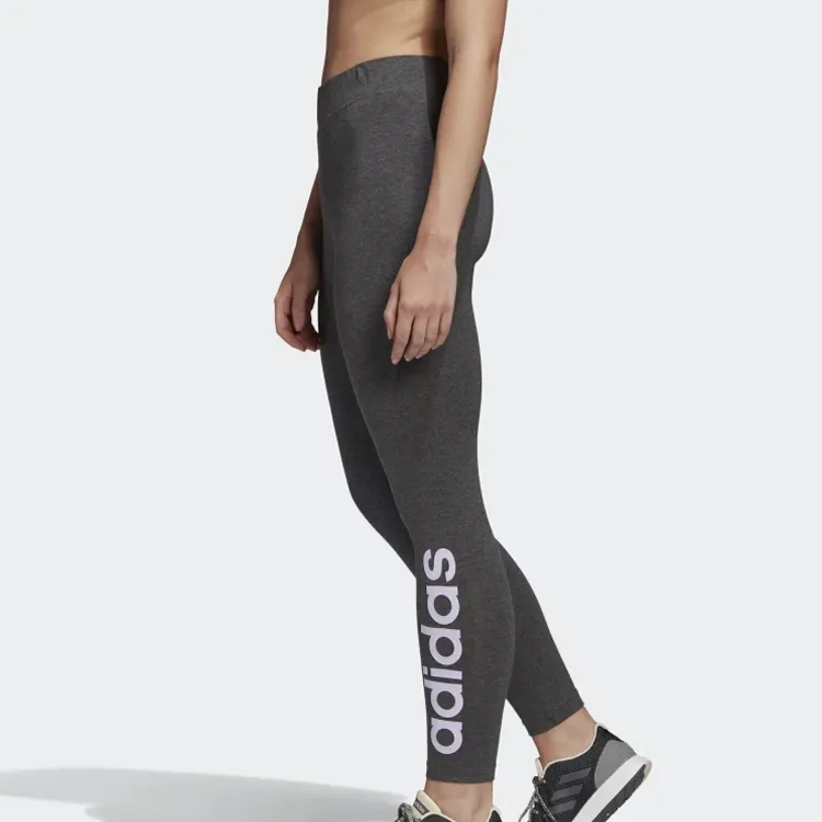 Adidas Knitted Sweatpants Women's Dark Heather Gray-4