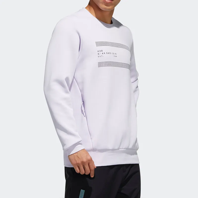 Adidas Sweatshirt Men's Light Purple-4