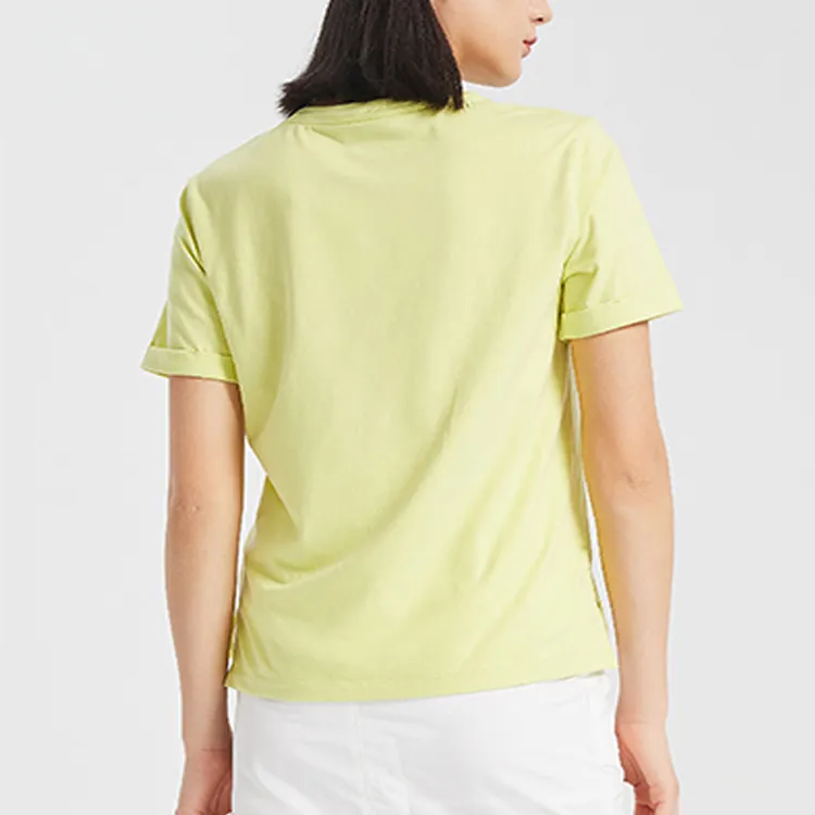 LINING T Shirts Women's Light Sprout Green-3