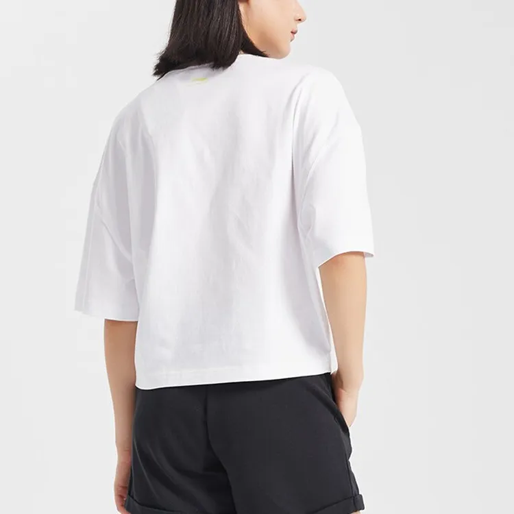 LINING Sports Fashion Collection T Shirts Women's White-4