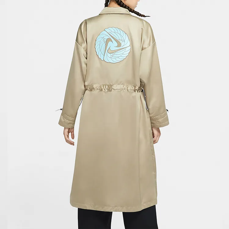 Nike Trench Coats Women's Khaki-3