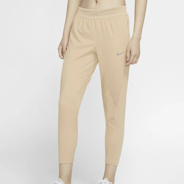Nike Knitted Sweatpants Women's Tan-2