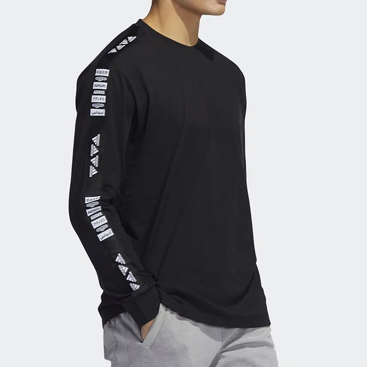 Adidas T-Shirts Men Black-2