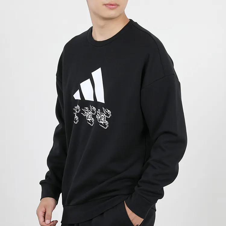 Adidas Sweatshirts Men Black-4