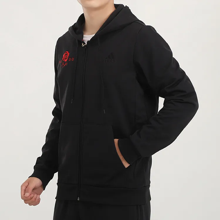 Adidas Jackets Men Black-4