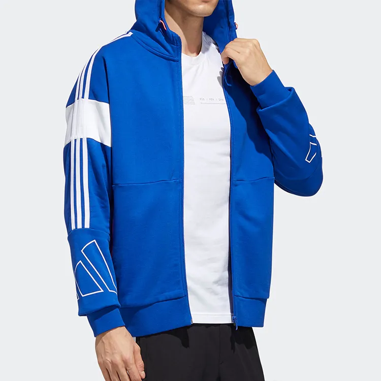 Adidas Jackets Men Royal Blue-4