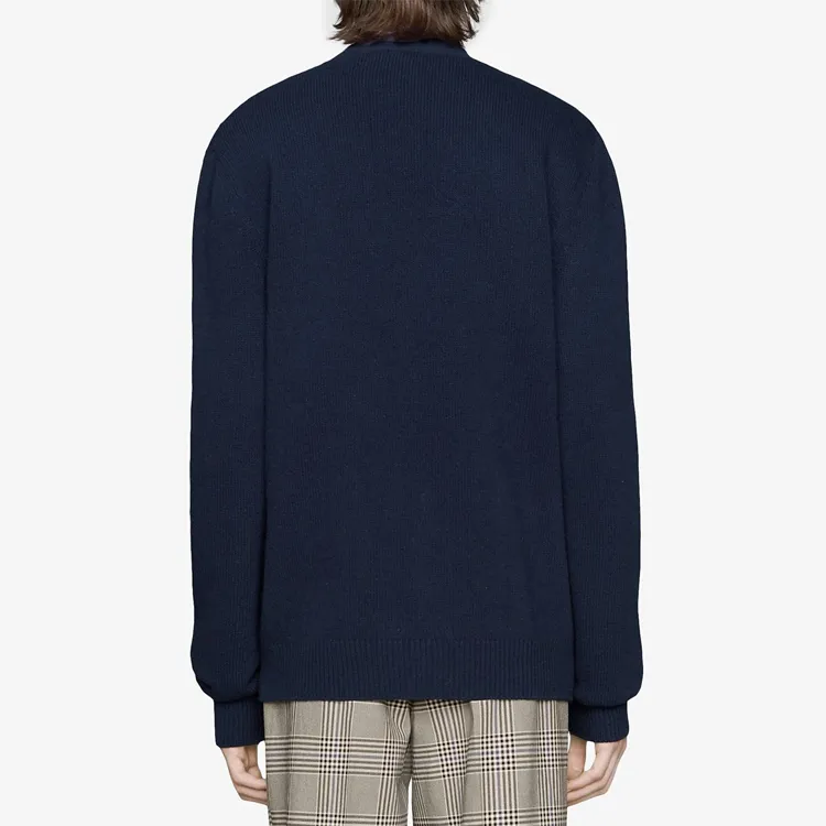GUCCI Logo V Cardigan-3