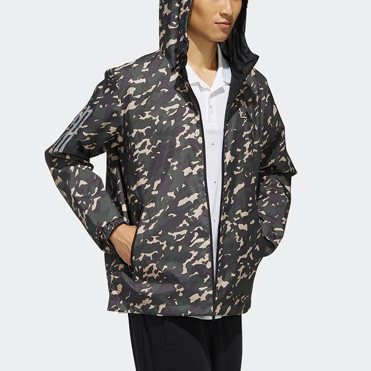 Adidas Jackets Men Deep Earthy Brown-4