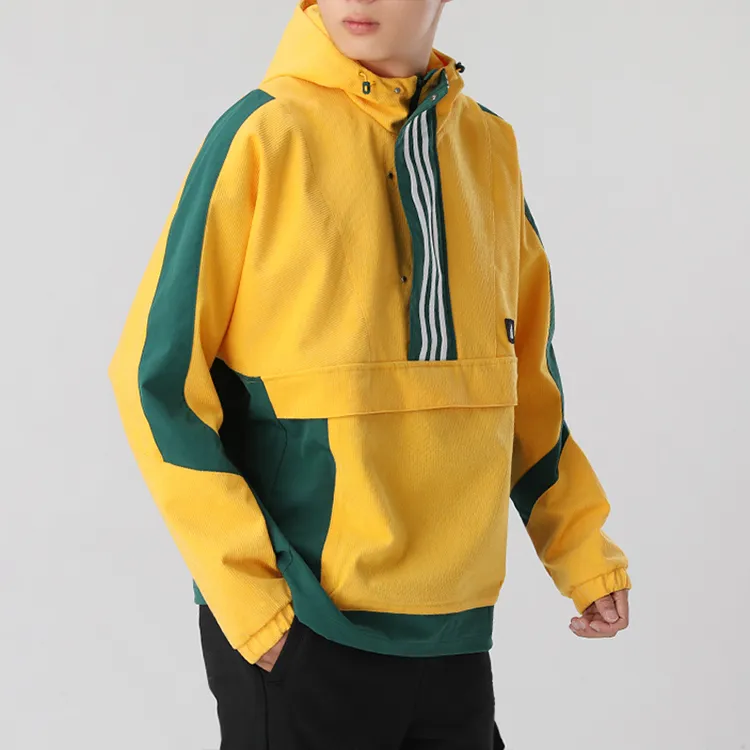 Adidas Jackets Men Yellow-4