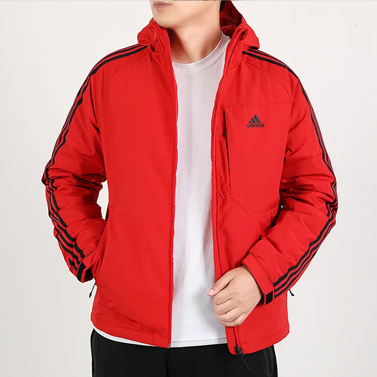 Adidas Down Jackets Men Red-4