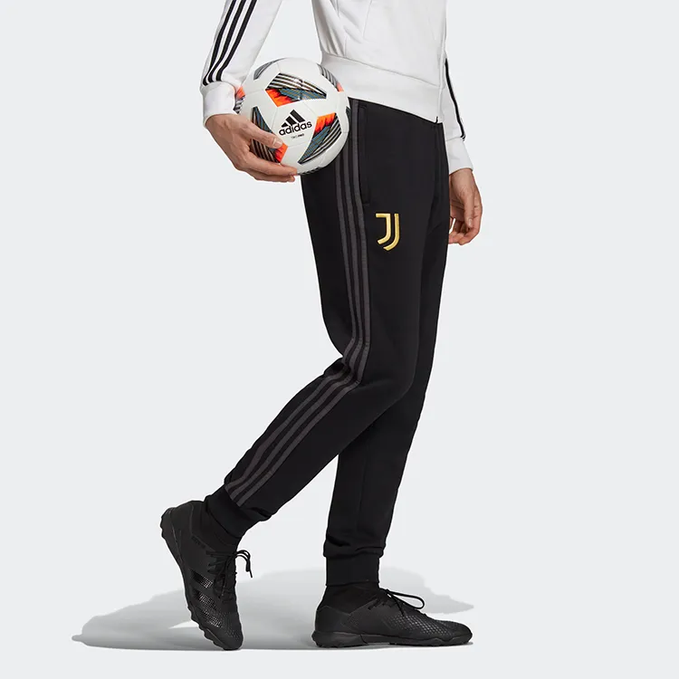 Adidas Knitted Sports Pants Men's Black-4