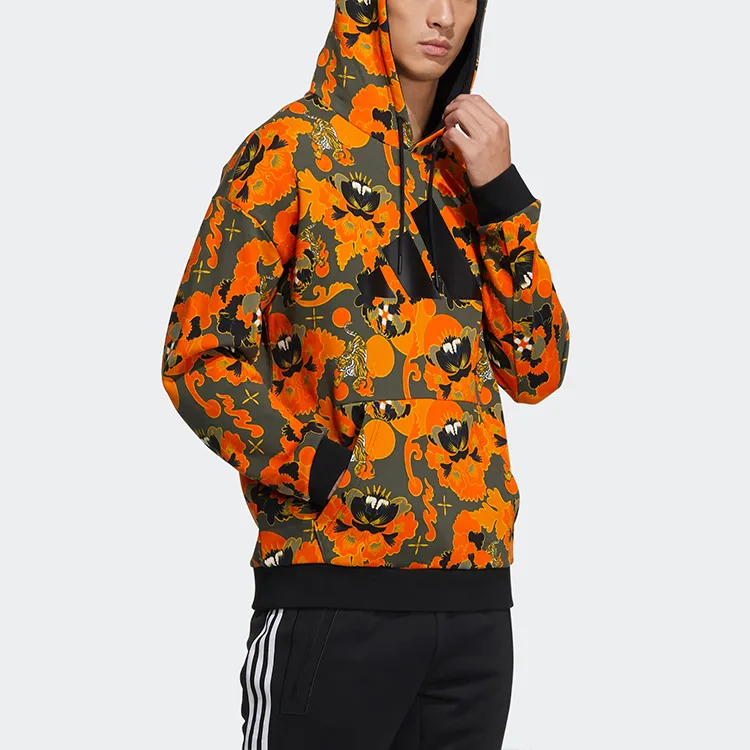 Adidas Sweatshirts Men Orange Yellow-3