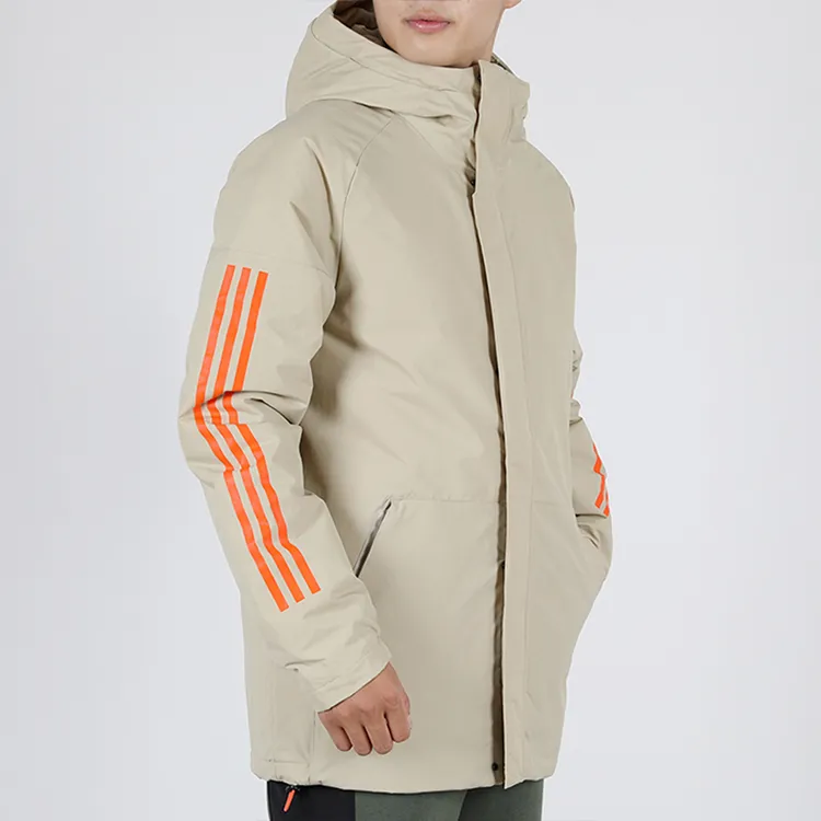 Adidas Puffer Jackets Men Khaki-3