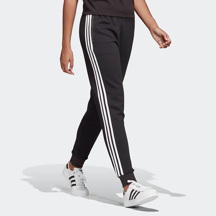 Adidas Originals Cuff Pant Knitted Sweatpants Women's Black-4