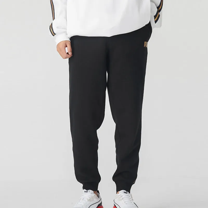 PUMA Knitted Sweatpants Men's Black-4