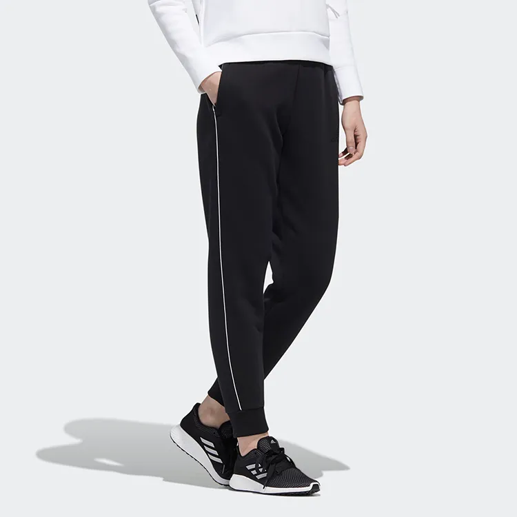 Adidas Knitted Sweatpants Women's Black-4