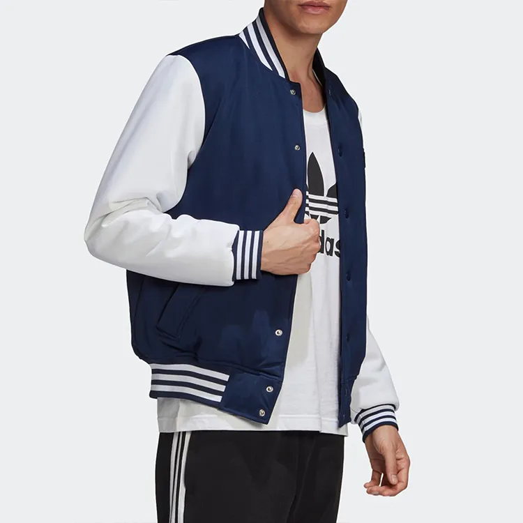 Adidas Originals Jackets Men Blue-5