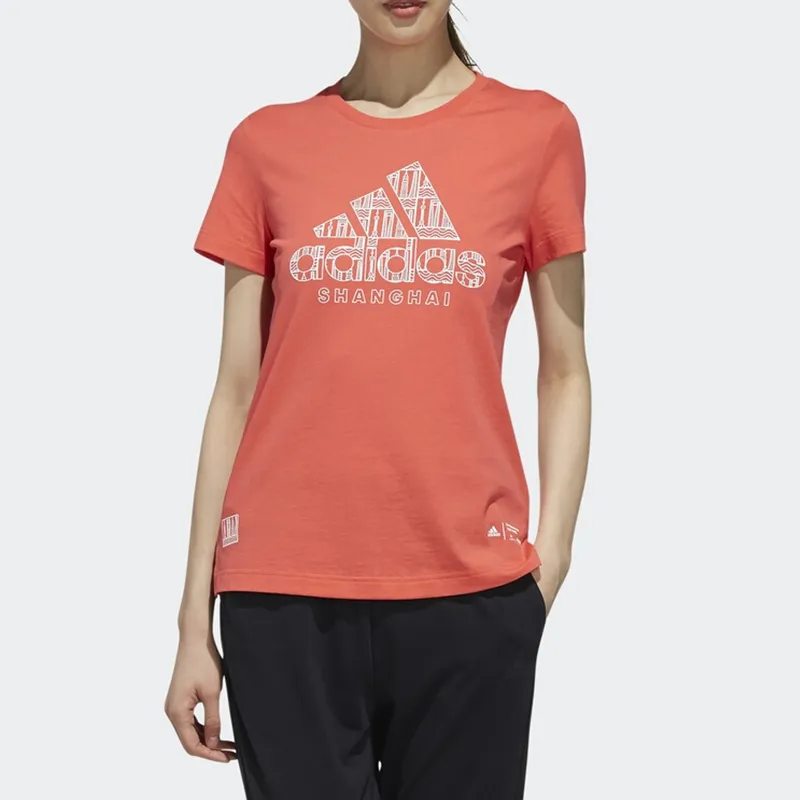 Adidas BC T Shirts Women's Orange-2