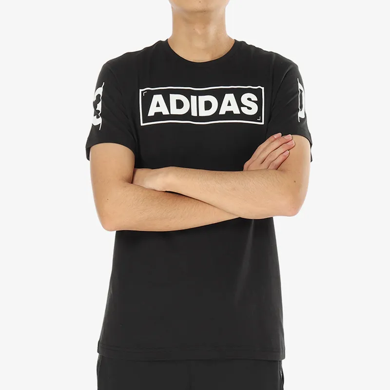 Adidas T Shirts Men Black-2