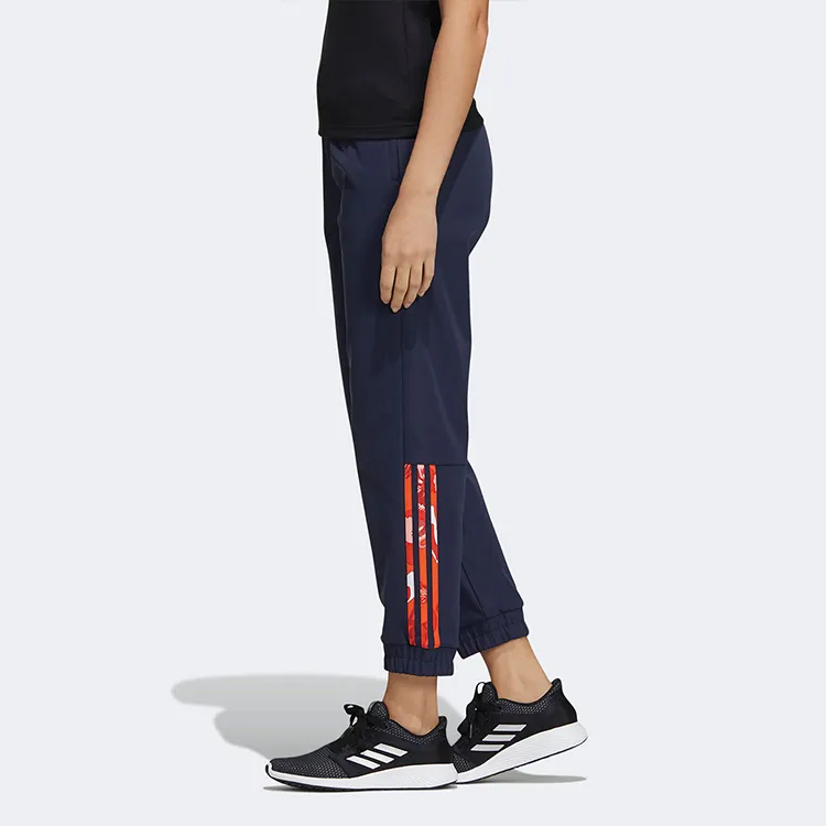 Adidas Knitted Sweatpants Women's Dark Blue-4