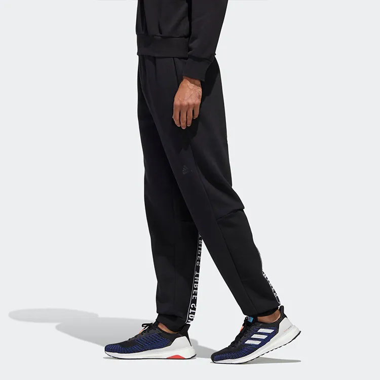 Adidas Sports Pants Men Black-4
