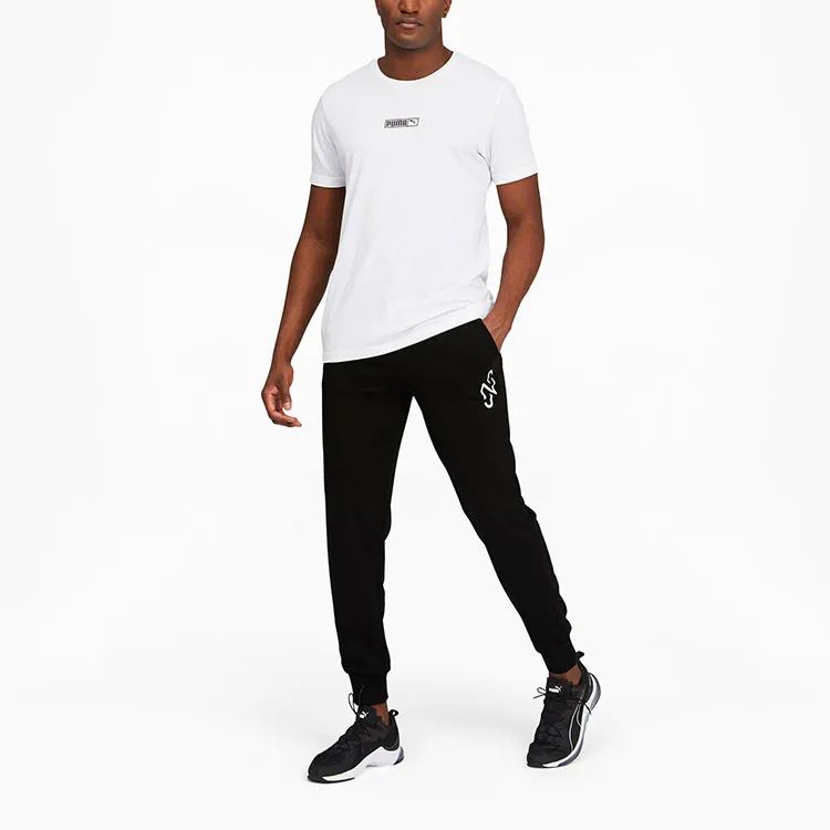 PUMA Knitted Sweatpants Men Black-2