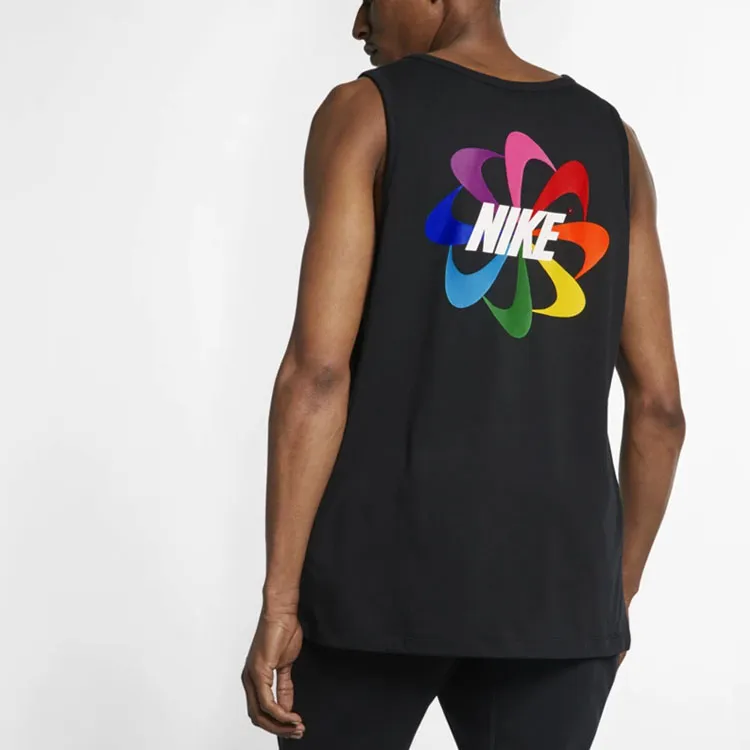Nike Tank Tops Men Black-4