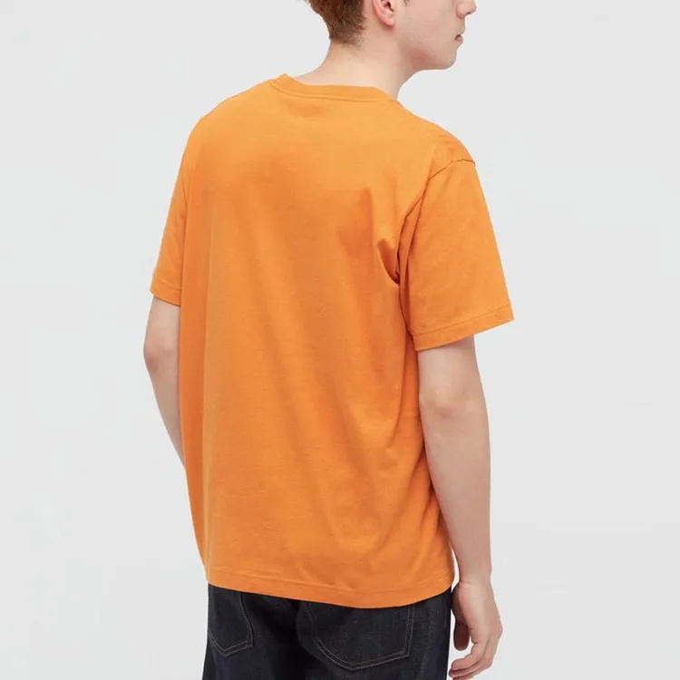 UNIQLO T-Shirt Unisex Bright Orange-1